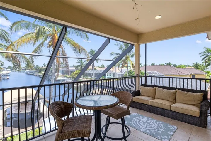 2nd floor balcony overlooking the pool