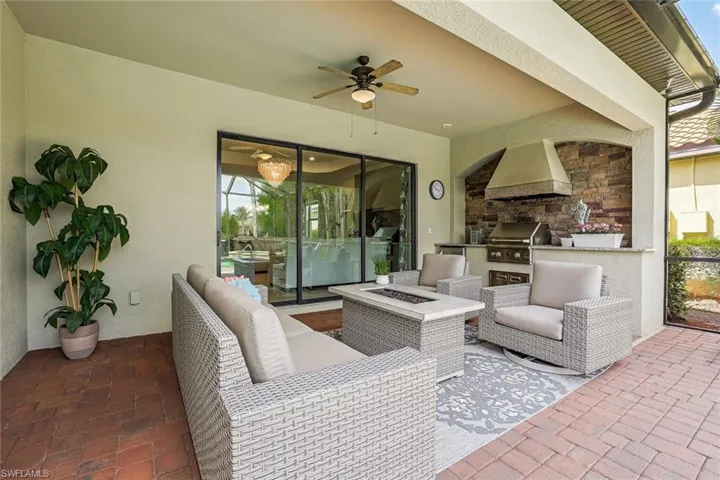 Full View of Covered Lanai Area