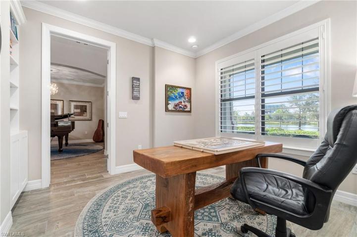Guest bedroom or den on first floor