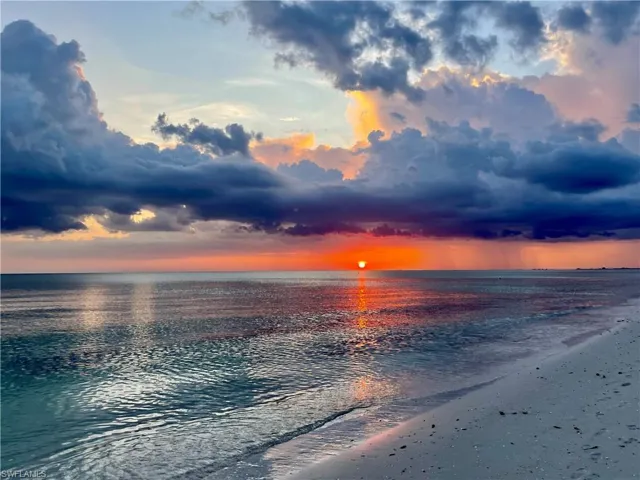 Ever changing skies at sunset