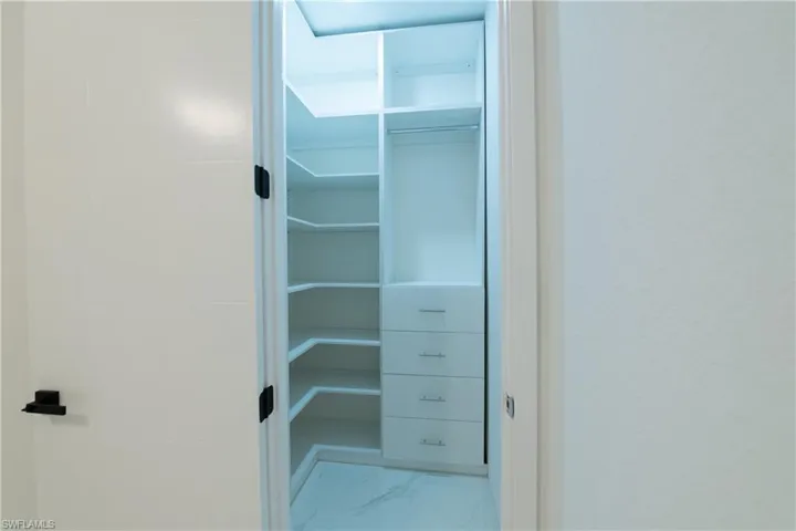View of closet