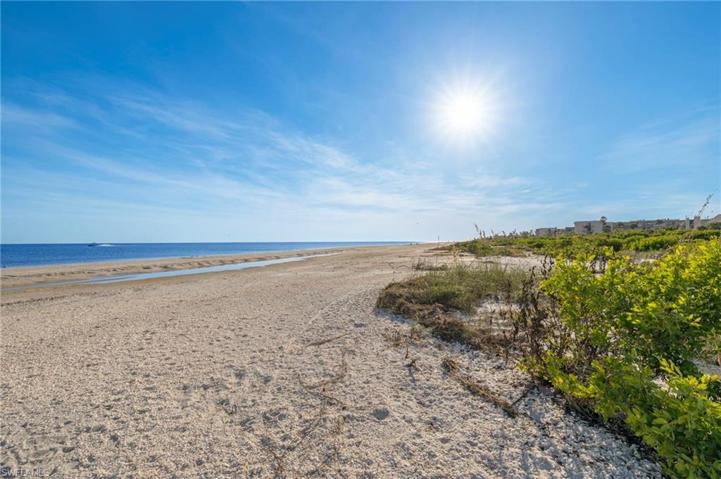 Miles of Shell Laden Beach