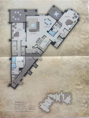 View of room layout