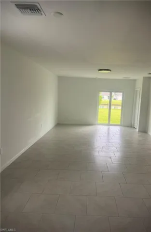 open concept living room