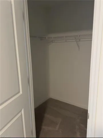 upstairs bedroom walk in closet