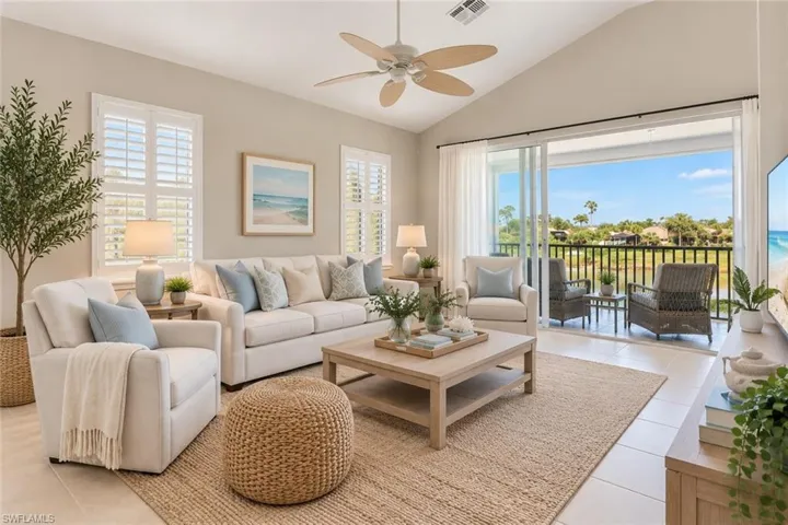 AI generated photo with a coastal contemporary design