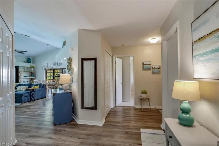 Foyer with LPV throughout, except bedrooms.