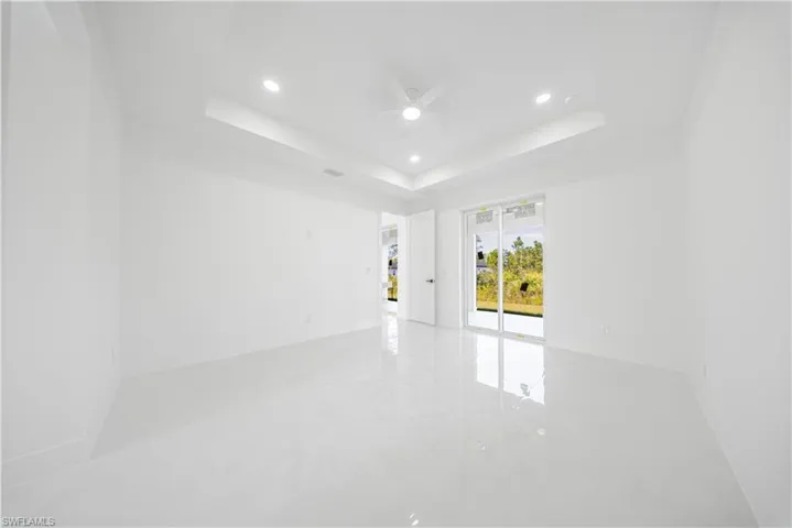 Garage with electric panel