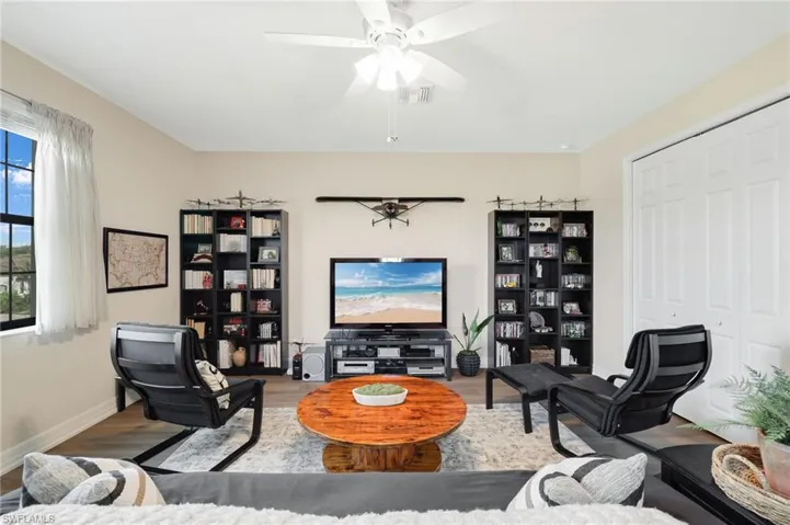 Media Room Can be used as 6th bedroom