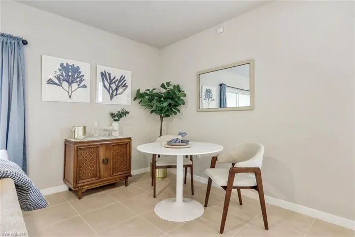 Dining area