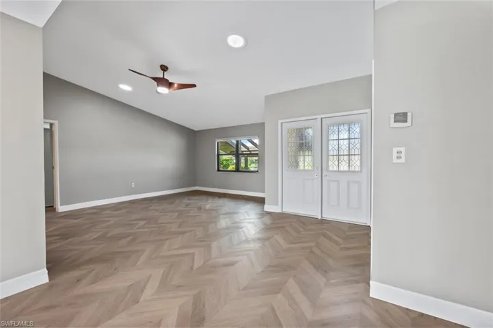 Entry into the great room area. High Ceilings!