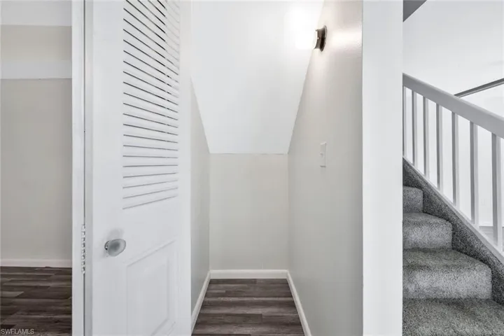 Storage under the stairs