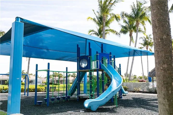 View of jungle gym