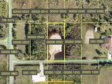 Map from Property Appraiser office.
