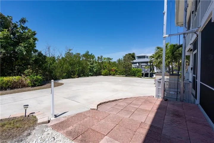 View of patio