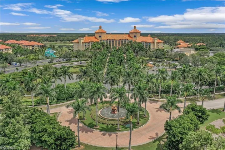 RITZ palm lined entrance