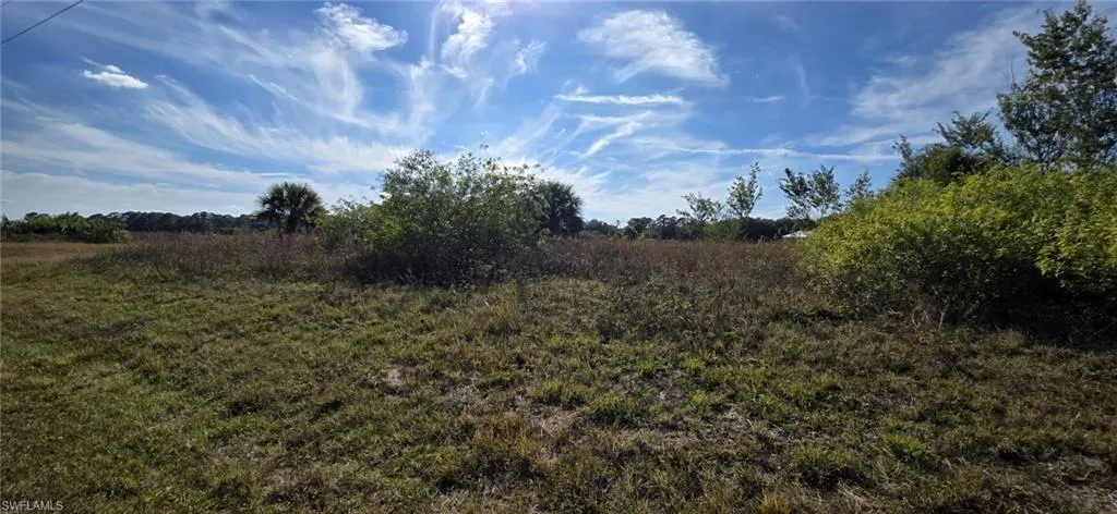 View of undeveloped land with rural landscape