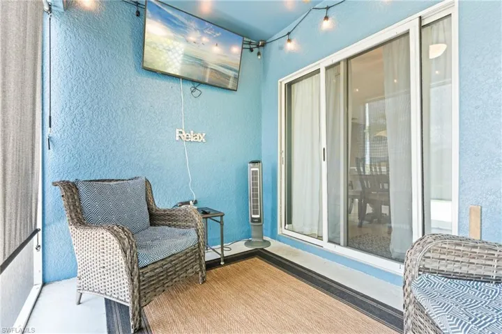 View of living area