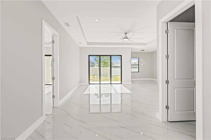 Spare room with office/den/fourth bed on the right