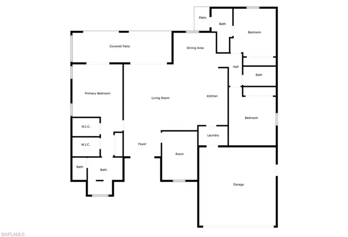 View of room layout