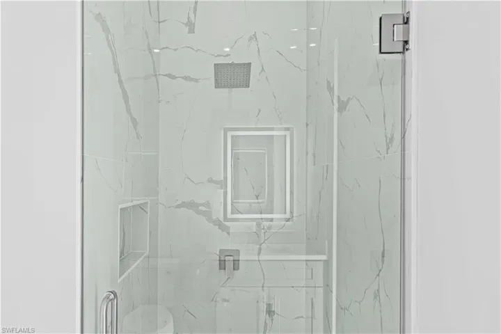 Third full bath shower