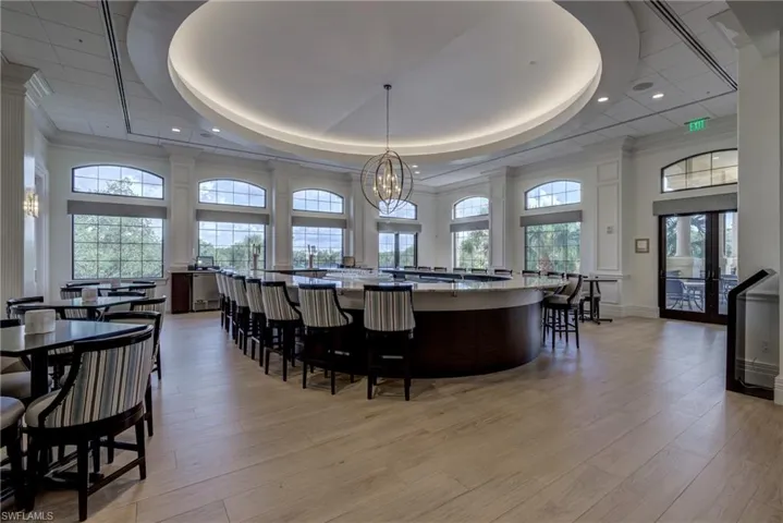 Clubhouse bar