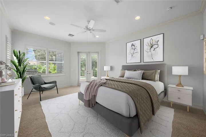 ***VIRTUALLY STAGED*** Master bedroom