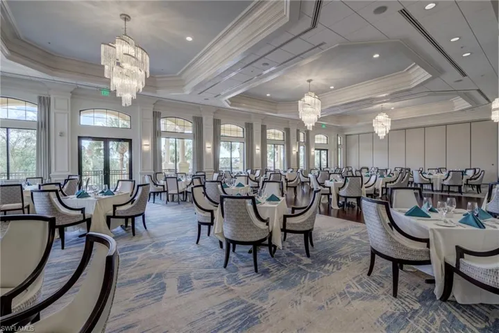 Clubhouse dining room