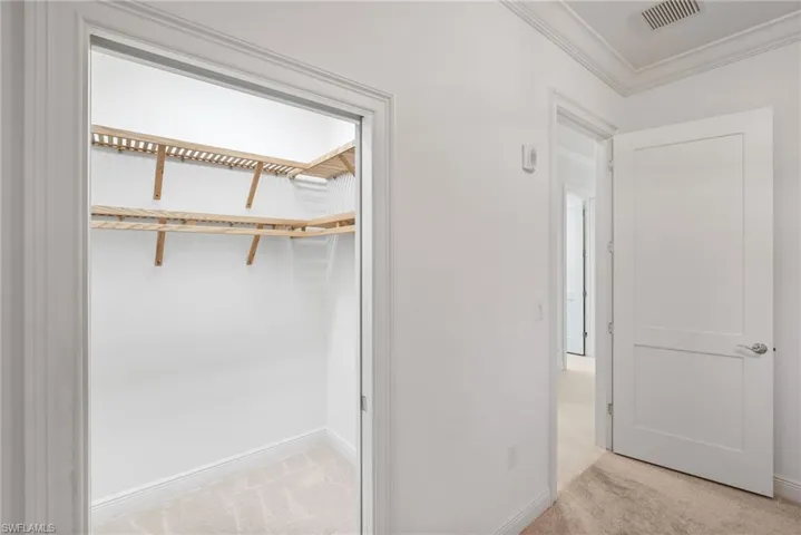 View of closet in guest rom