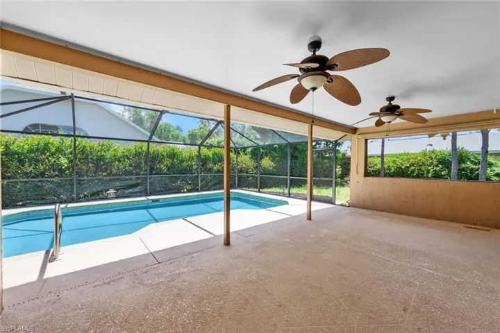 Screened Lanai and swimming pool