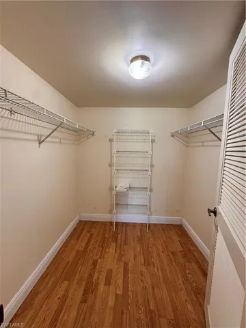 Primary walk-in closet