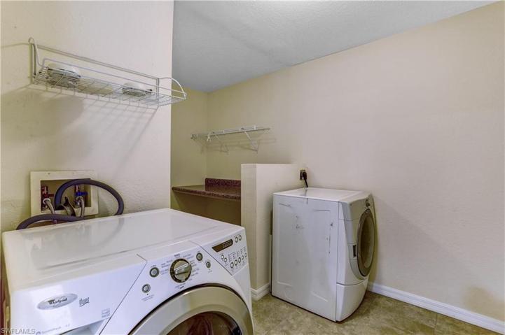 Rare 2nd floor laundry-with large folding room--perfect location--no lugging dirty/clean clothes up and down the stairs!!