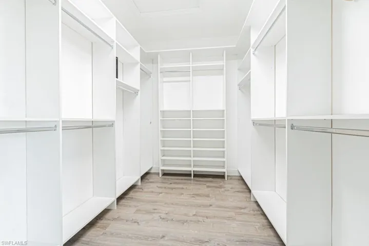 Huge walk-in closet!