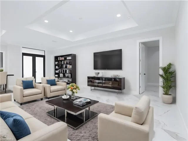Living area -  image virtually staged
