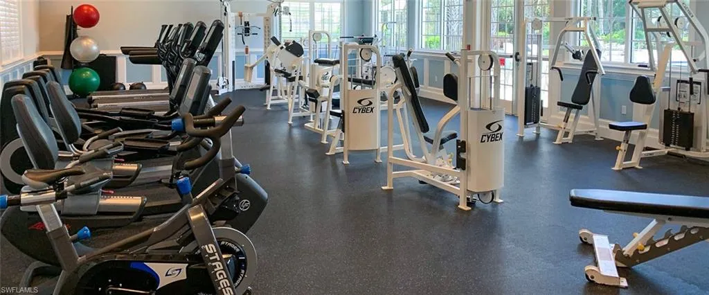 View of gym