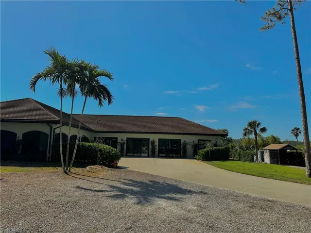 Front of the house