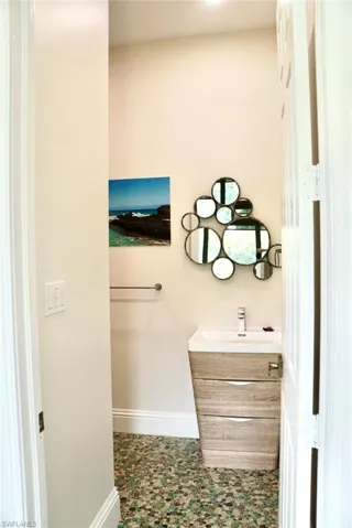 Bathroom #4 featuring vanity