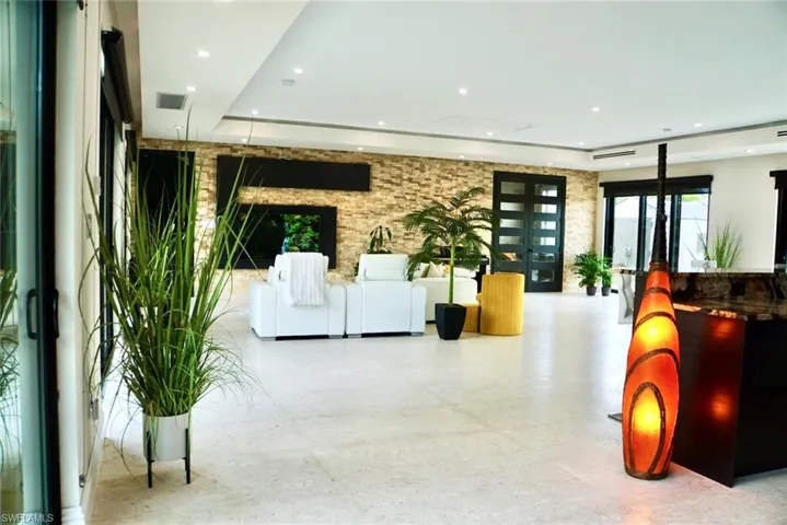 View of building lobby