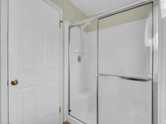 Bathroom with walk in shower