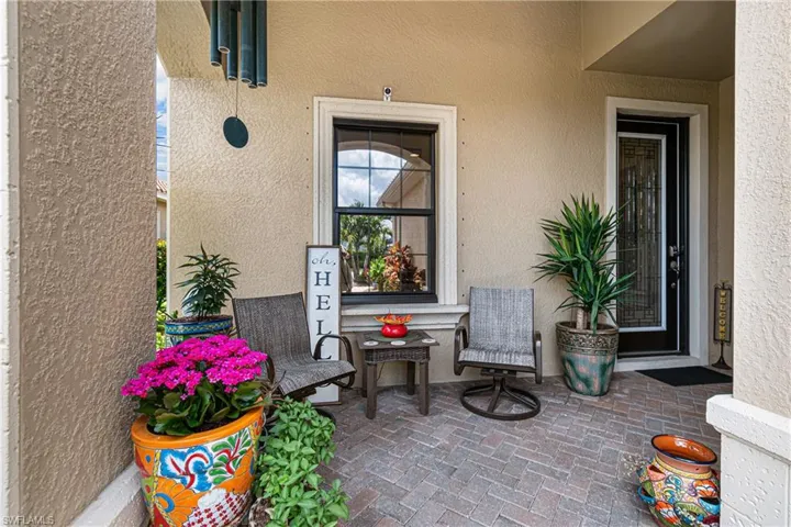 Lovely front porch