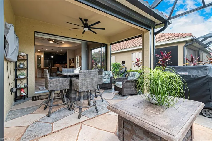 What a peaceful outdoor space. Truly Florida living at its best!