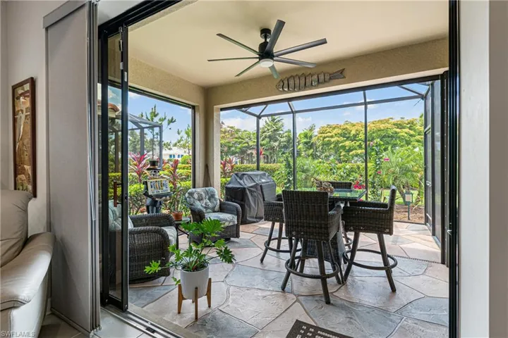 Incredible extended lanai to enjoy an outdoor paradise.