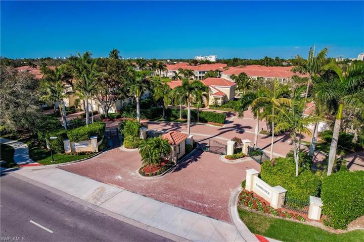 Private, gated front entrance.