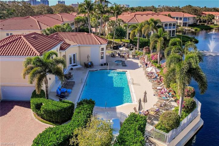 Birds eye view of private Community Pool.