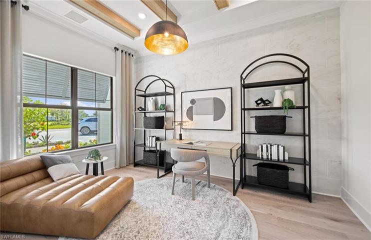Photo of furnished model, options may vary.