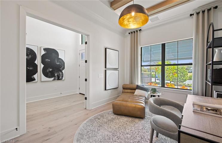 Photo of furnished model, options may vary.