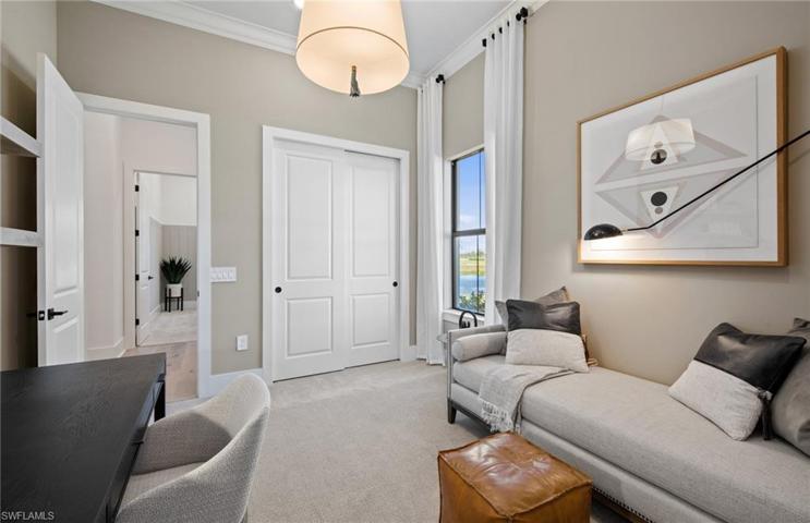 Photo of furnished model, options may vary.