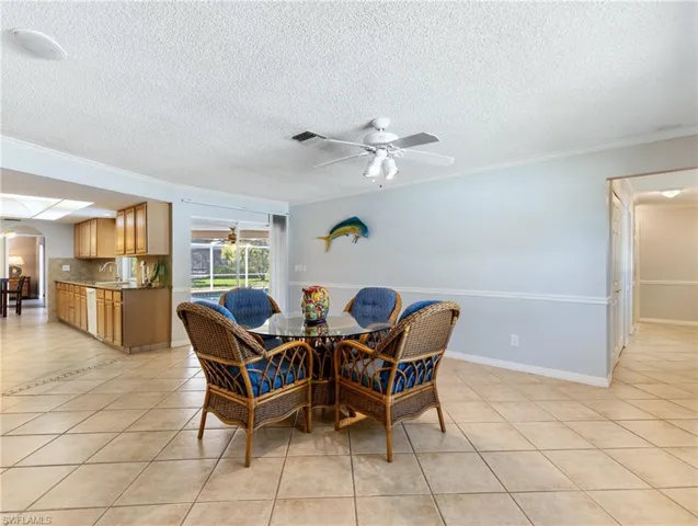 Family room toward kitchen