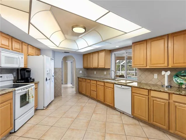 Wide open kitchen
