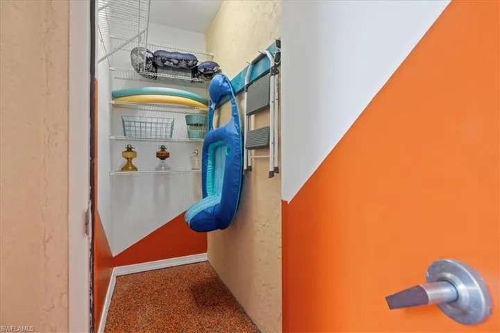 View of utility room
